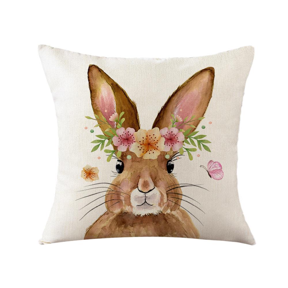 New Easter Pillow Holiday Home Decoration Pillow Simple Sofa Living Room Spring Pillow