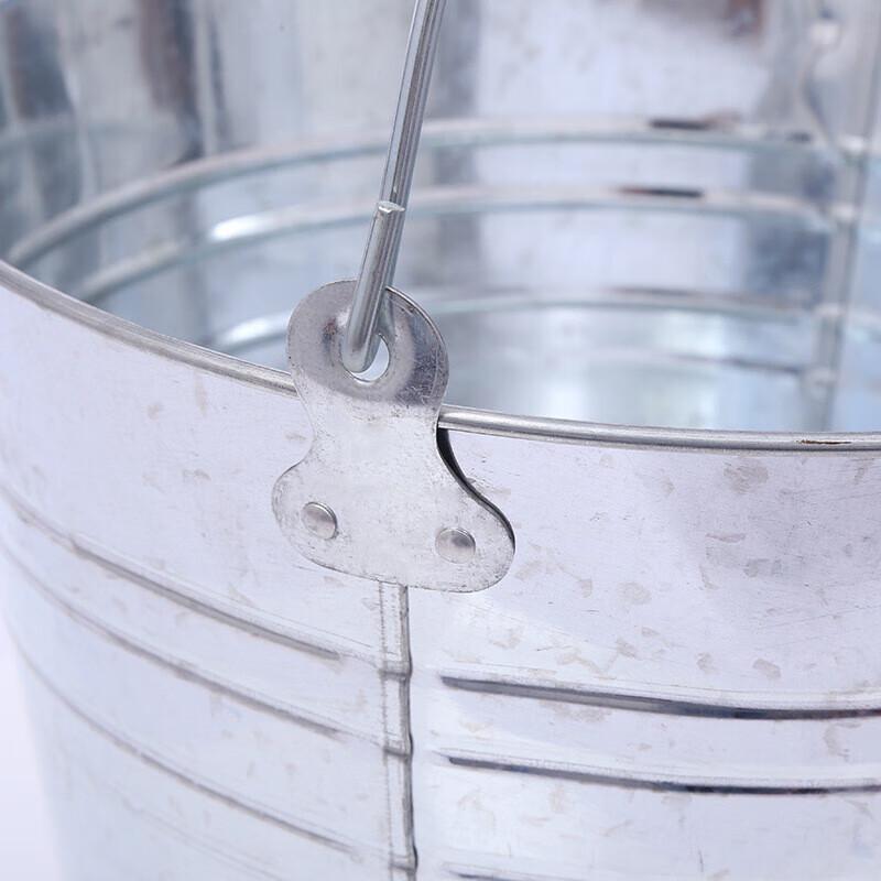 Portable Galvanized Steel Water Bucket