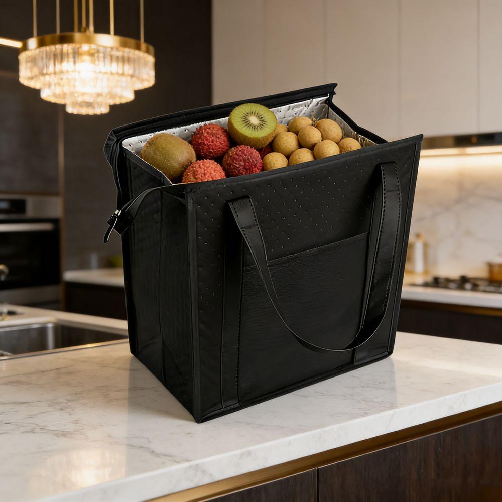 Kühl/Warm Isoliertasche für Lebensmittel Wiederverwendbare Alufolie Handtasche Aufbewahrungstaschen für Essen und Trinken für Camping