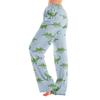 Anime Pajama Pants Sleepwear Casual Drawstring Elastic Waist Pants Comfy Straight Yoga Loose Trousers