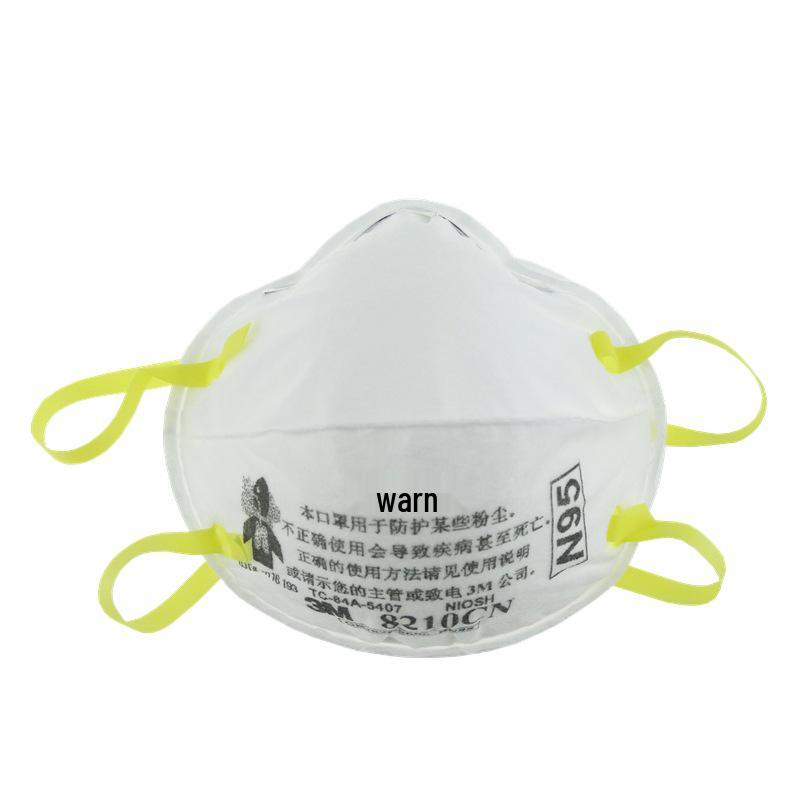 3M 8210CN N95 Anti-Particulate Dust & PM2.5 Smog Breathable Comfortable Head-Mounted Protective Mask