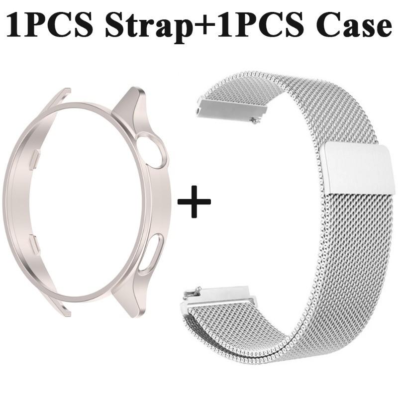 

Металевий ремінець + чохол з ПК для Xiaomi Watch S4 ремінець для MI Watch S4 захисний чохол Замінний ремінець Браслет з нержавіючої сталі Xiaomi Watch S4