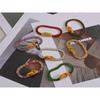Yhpup Luxury Colorful Cubic Zirconia Stainless Steel Belt Buckle Bracelet Bangle Bling Stylish Unique Waterproof Fashion Jewelry