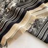 Autumn Winter Faux Cashmere Scarf with Thick Square Scarf, Air Conditioning Cover, Tassel Warm Shawl for Women