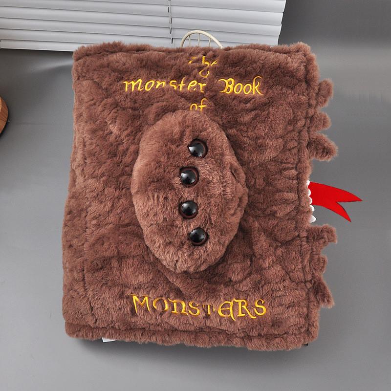 Peluche di Harry Potter con Design del Libro dei Mostri per Collezionisti e Fan