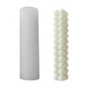 Pillar Candle Mold Multipurpose Silicone Mold Non stick Easy to Demold for DIY Candle Chocolates Home Decorations