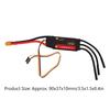 100A RC Electric Speed Controller Brushless Motor ESC Replacement Part for DIY RC Aircraft Fixed Wing Drone