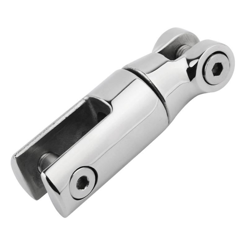 Boat Anchor Chain Swivel 10-12Mm Stainless Steel 316 Anchor Linkage 2 Section Rotating Connectors