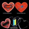Beginner Friendly Soldering Practice Set With Heart PCB Flashing LED Lights And Detailed Assembly Guide For Welding