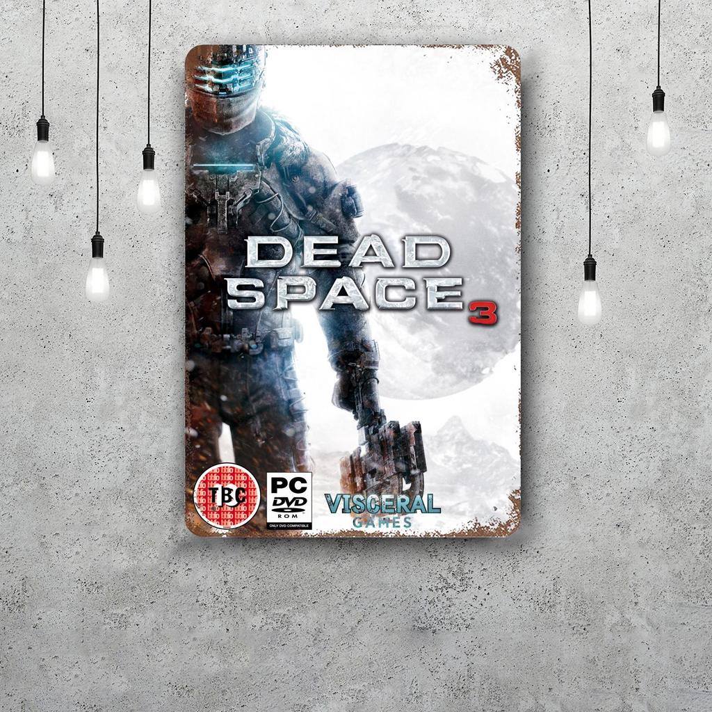 Dead Space Game Vintage Tin Sign Home Decor Wall Decor Art Wall Mural Room Decoration Decor Retro Metal Sign Plate Bar Posters