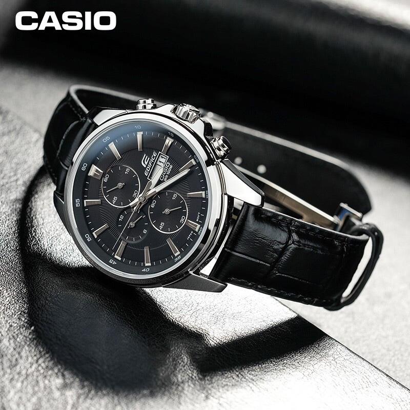 CASIO Men EDIFICE 43.8mm Black Watch EFB-509L-1AVUPR