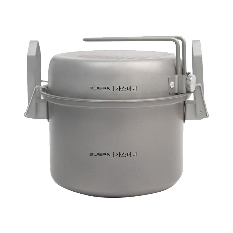 BUERK 304 Stainless Steel Portable Pressure Cooker