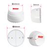 Tuya WiFi Water Leak Detector Flood Sensor Smart Life APP Remote Monitoring Flood Alert Overflow Security With Alexa Google