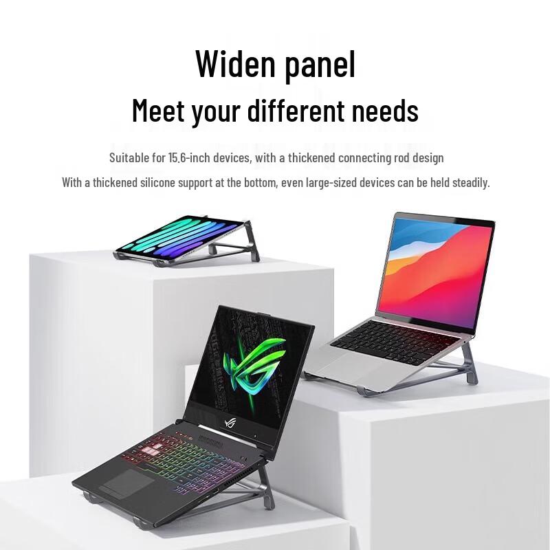 UGREEN Foldable Aluminum Laptop Stand with Cooler
