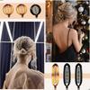 8-teilige Bananen-Haar-Kollektion, Krokodilklemmen und Zopfhalter, Lang, Einfach und Vielseitig. Geeignetes Haar, Und