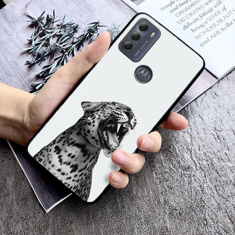 Cheetah leopard panther Phone Case For Motorola 85 G55 G05 G14 G75 G31 G50 G10 G20 G30 G60 G13 G32 G84 G54 G53 G72 G24 Power