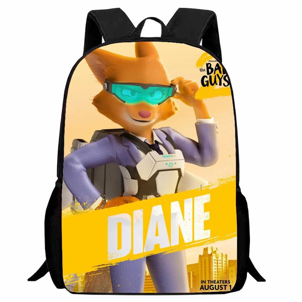 Potištěný batoh pro studenty