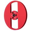 14 7 Inch Empty Tape Reel Aluminum Alloy Open Reel Sound Tape Empty Reel with 2 Holes for Reel To