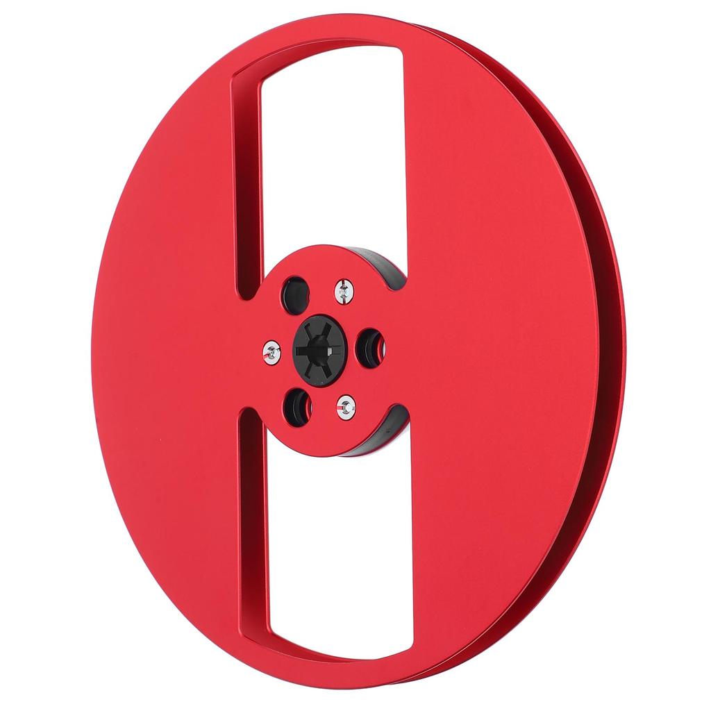 14 7 Inch Empty Tape Reel Aluminum Alloy Open Reel Sound Tape Empty Reel with 2 Holes for Reel to