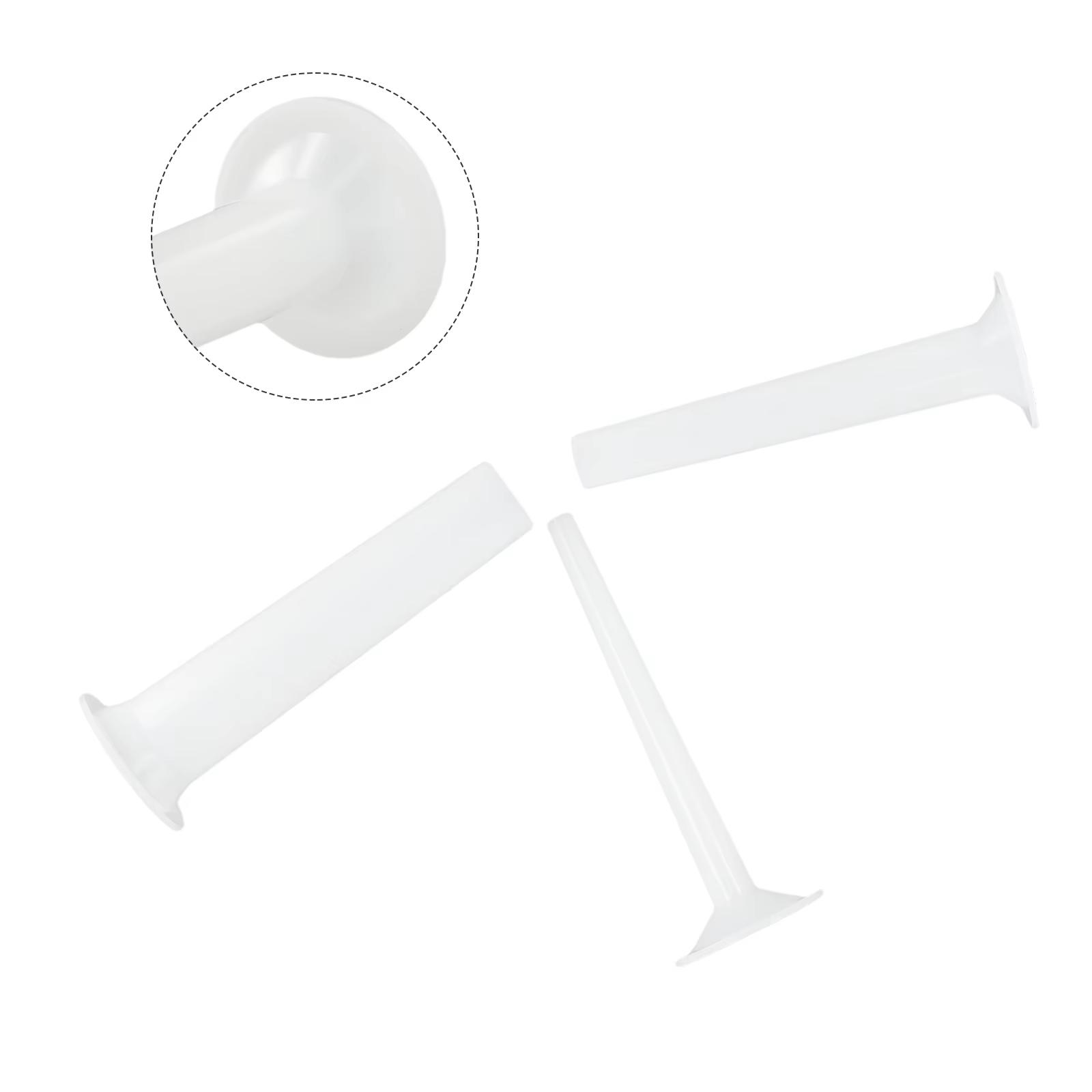 1 Set Tube Bratwurst Italian Sausage Plastic Polish Sausage Poultry Tool White For Breakfast Sausages High Quality