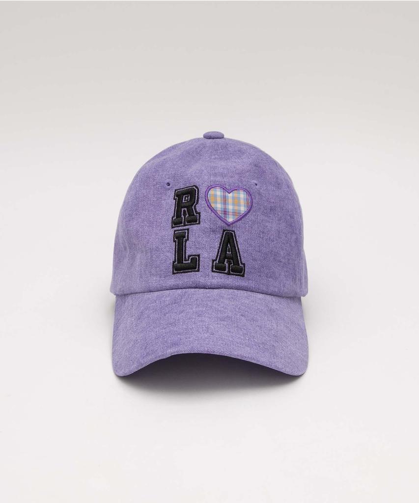 ROLAROLA I Love Rola Pigment Ball Cap Purple