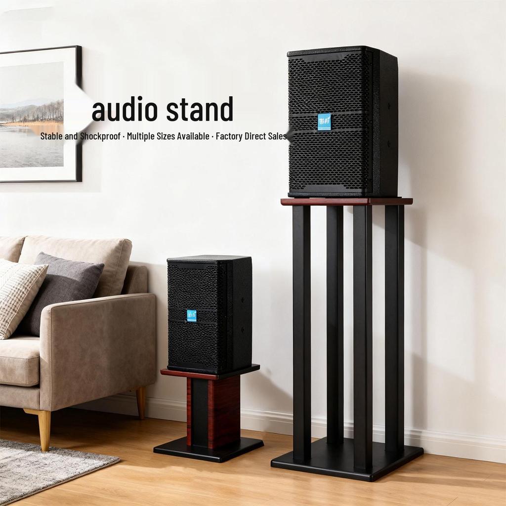 Professioneller Metall-Lautsprecher-Bodenständer für Surround-Sound-Systeme