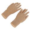 1 Pair Tattoo Practice Hand Reusable Versatile Fake Skin Hand Model for Beginners for Tattoo Training Education