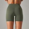 Damen Yoga Shorts Eng Hohe Taille Elastisch Sport Fitness Shorts