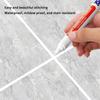 5 Color White Waterproof Tile Marker Grout Pen Wall Seam Pen For Tiles Floor Bathroom Decontamination Seam Repair Tools