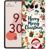 Merry Christmas Phone Case Cover for Google Pixel 9 8 7 6 7A 6A Pro Shockproof Soft TPU 9 Pro XL Shell Capas Fundas