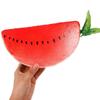 Simulation Wassermelonenscheibe Künstliche Fruchtscheibe zur Dekoration 2 Stück Rot Schaumstoff