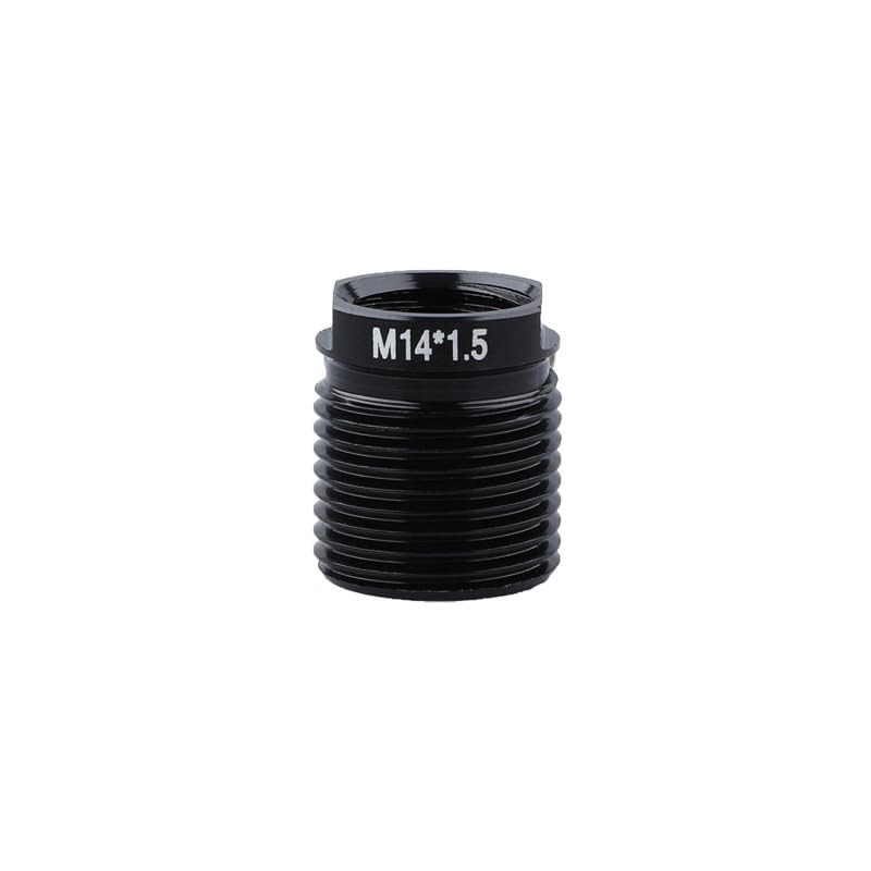 SaveSooo Shift Knob Conversion Adapter, Pack of 5 (M8*1.25/M10*1.25/M10*1.5/M10*1.5/M12*1.25/M14*1.5) Shift Knob Adapter, Aluminum Alloy,