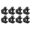 8Pcs Mudguard Fixer Bumper Clamp Car Mud Fender Screws and Bolts Fastening Nut Clips Fastener U-shape Clip Car Accessory