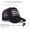 Unisex THEY'RE ADDICTIVE Embroidery Mesh Hip Hop Baseball Hat Hiking Caps Spring Summer Outdoor Leisure Hats Travel Accessories for Women Men