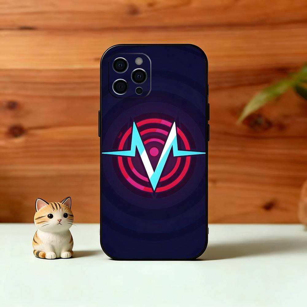 

H-Hazbin V-Vox Phone Case For iPhone 17, 16,15,14,13,12,11 Plus,Pro Max, Others Soft Black Cover iPhone12
