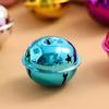 Crafts Christmas Pendant Drop Ornaments Bright Iron Jingle Christmas Tree Decor Matte Bells