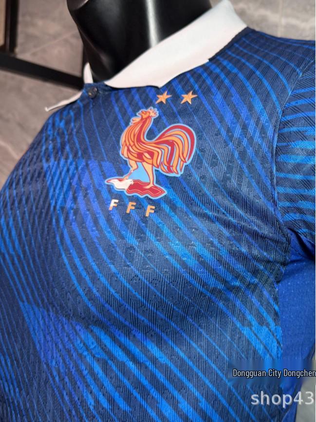 France World Cup 2627 Home Player Edition Jersey - High-Quality Football Kit M