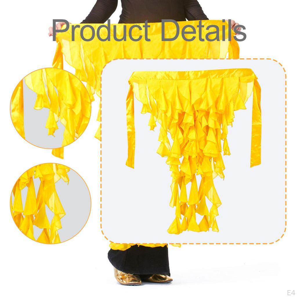 Comfortable And Elegant Hip Scarf for Belly Dancing Latin Dance.