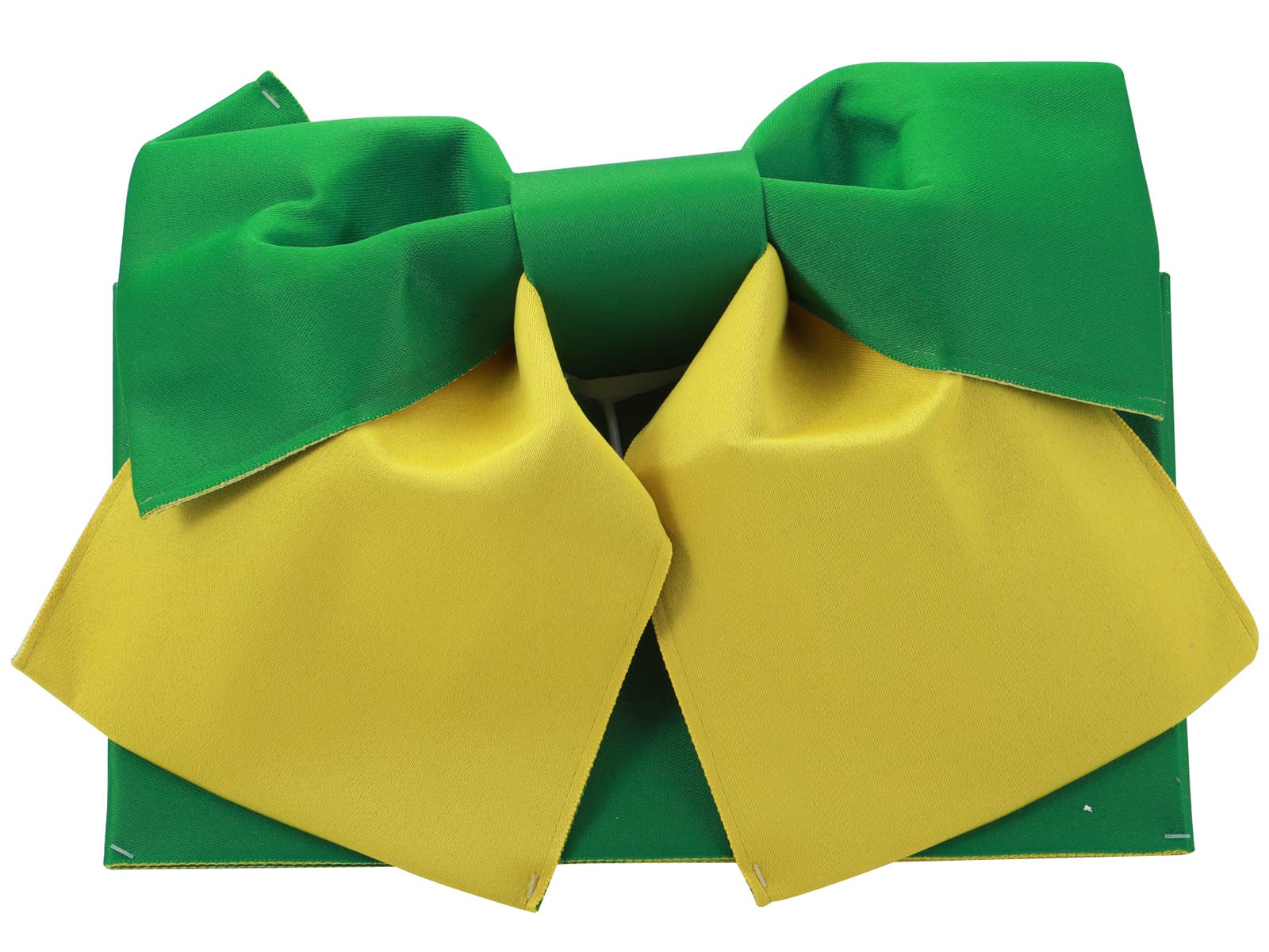 

[Hanamichi] Women s Yukata Obi (Pre-tied Obi) (Green and Yellow) 19-11