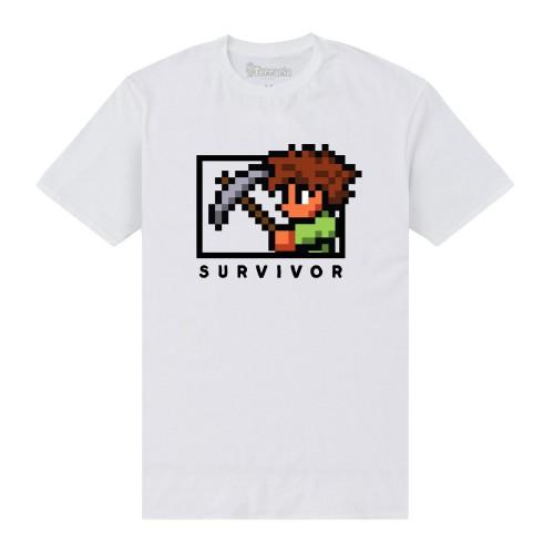 Terraria Unisex Adult Survivor T-Shirt