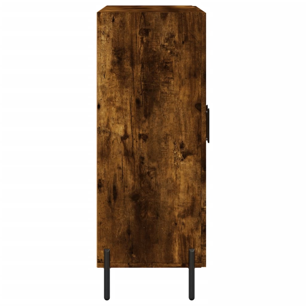 Vidaxl Szafka, Przydymiony Dąb, 69,5X34X90 Cm, Materiał Drewnopochodny
