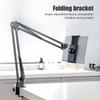 180° Adjustable Long Arm Metal Holder Rotatable Tablet Stand Phone Stand For iPad Pro Mini Air Xiaomi Tablet Compatible 4-12.9in