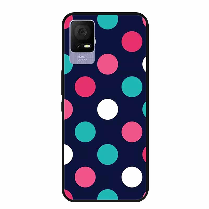 For TCL Ion V Case IonX Painted Cat Soft TPU Black Silicone Phone Cases for TCL Ion X Cover Fundas IonV Coques for TCLIonX Bags