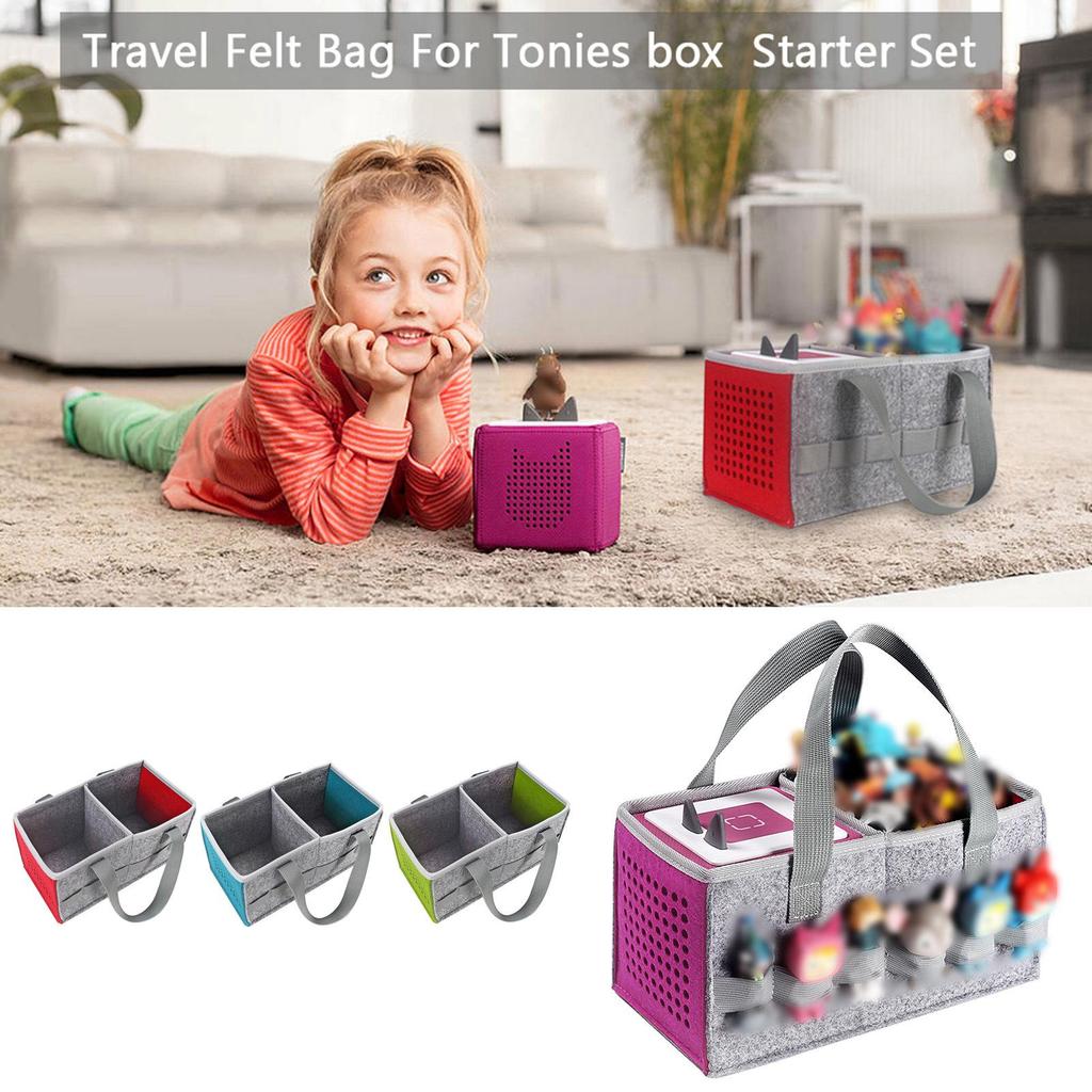 Toniebox Audio Player Starter Set Felt Tote Bag