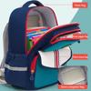 Trendy England School Bags for Primary School Students Grade 1-3-6 Scientific Spinal Protection Oxford Waterproof Backpack Unisex Multi-layer Book Bag