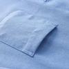 Dibenze Men's Plus Size Lightweight Pure Cotton Short Sleeve Shirt