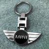 MINI Badge Keychain Pendant Car Keyring Accessories For MINI Cooper R56 F56 R50 JCW Cabrio Aceman Countryman Clubman Roadster Vhdsg88