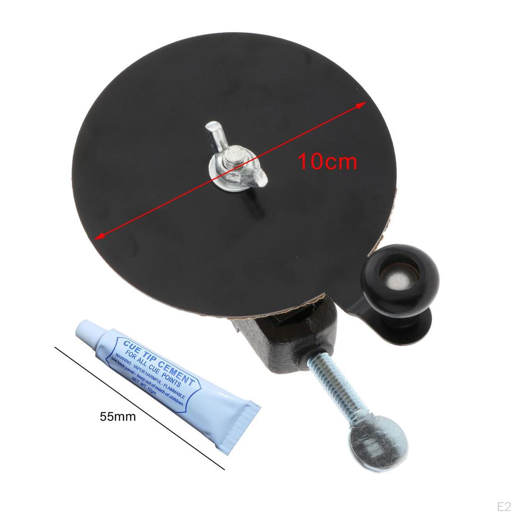 Billiard Cue Maintenance Tools Set for Tip Repair And Polishing