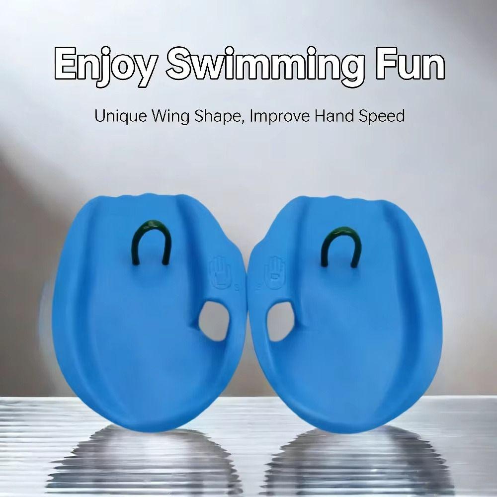 Adjustable Swim Paddles Lightweight Swim Flippers Comfortable Swimming Hand Paddles Fitness Swim