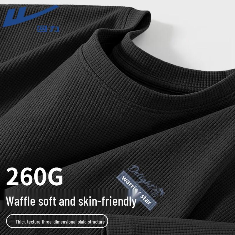 Warrior Men s Waffle Knit Short Sleeve T-Shirt M